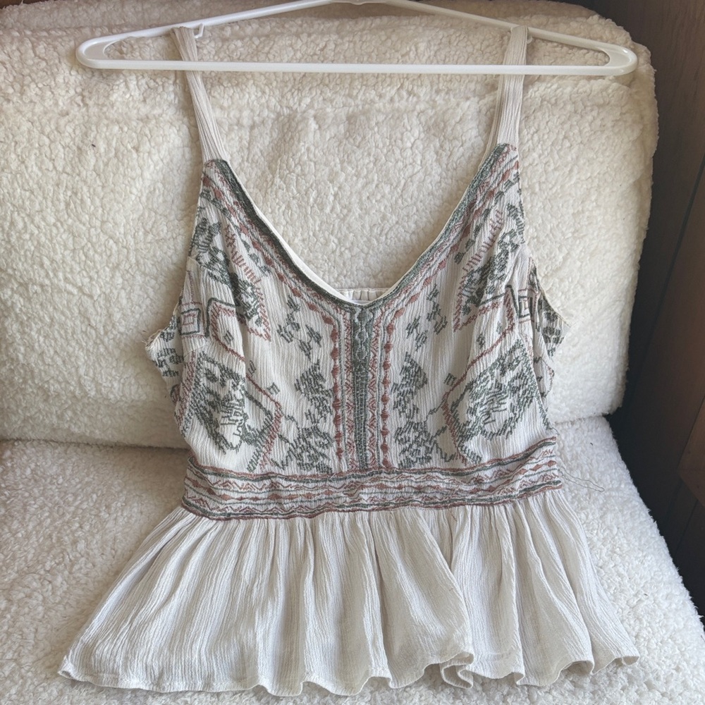 Bohemian Embroidered Women Top